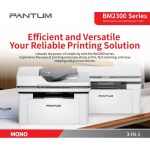 ภาพสินค้า Pantum BM2300W / BM2300AW Mono Laser MFP เครื่องพิมพ์เลเซอร์ ขาวดำ Print/Scan/Copy/ Wi-Fi ประกัน3ปี ร้าน 108OA Online Shop