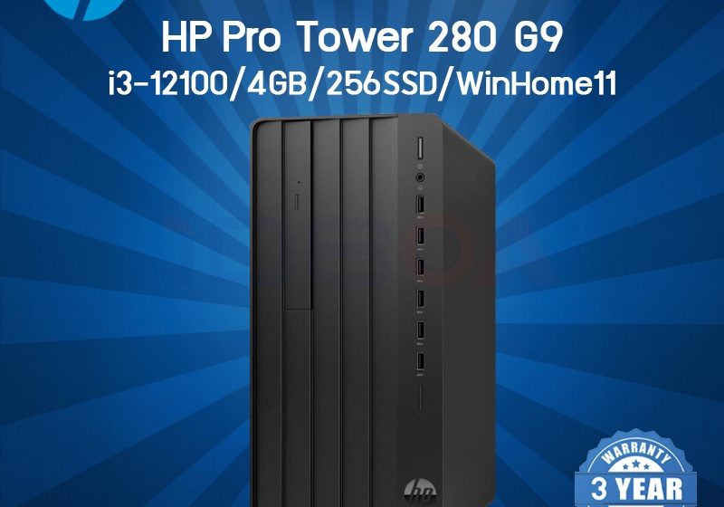 ภาพสินค้า Computer PC HP Pro Tower 280 G9/ i3-12100/4GB/256SSD/WinHome11 (70F82PA#AKL) ร้าน 108OA Online Shop