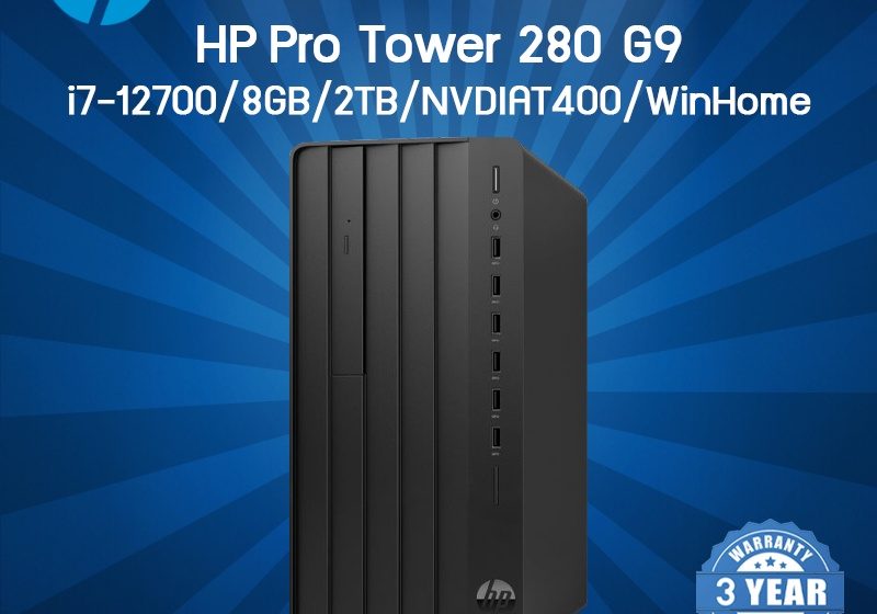 ภาพสินค้า Computer PC HP Pro Tower 280 G9/ i7-12700/8GB/2TB/NVDIAT400/WinHome (734U8PA#AKL) ร้าน 108OA Online Shop