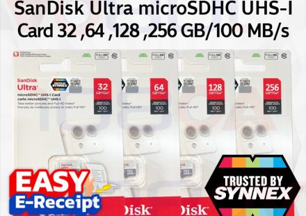 ภาพสินค้า แท้ Synnex ส่งด่วน SANDISK ULTRA Micro SD XC Card 32GB/64GB/128GB 100 MB Class10 กล้องวงจรปิด CCTV ร้าน 108OA Online Shop