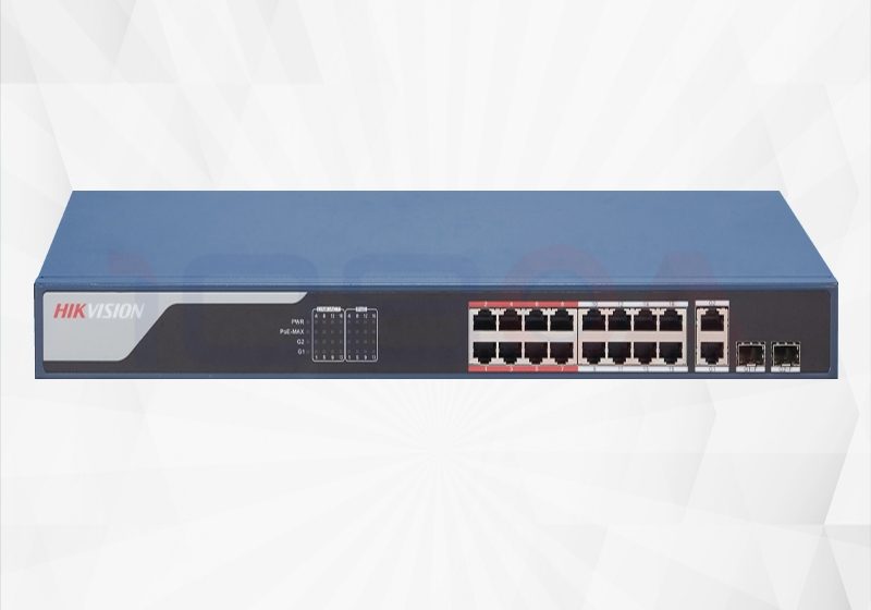 ภาพสินค้า HIKVISION DS-3E1510P-SI / DS-3E1518P-SI L2 Smart Managed 8 16 Gigabit PoE 2SFP ประกันศูนย์ไทย 3 ปี ร้าน 108OA Online Shop
