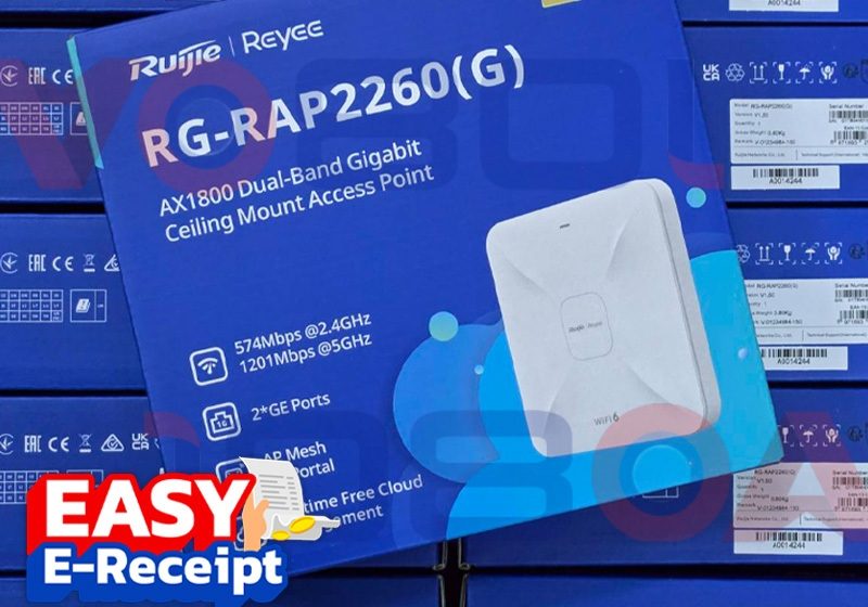 ภาพสินค้า RG-RAP2260 / RG-RAP62 / RG-RAP72 Ruijie Reyee Wi-Fi 6 Wireless Access Point Ceiling ศูนย์ไทย ร้าน 108OA Online Shop