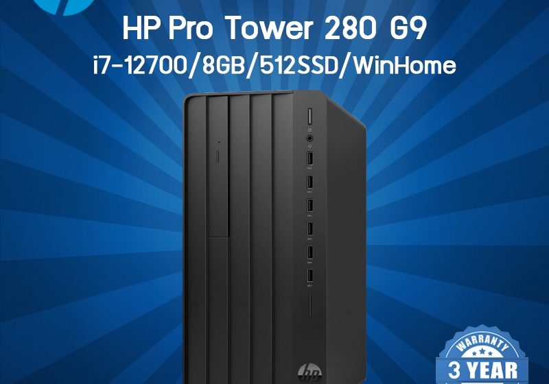 ภาพสินค้า Computer PC HP Pro Tower 280 G9/ i7-12700/8GB/512SSD/WinHome (744Z8PA#AKL) ร้าน 108OA Online Shop