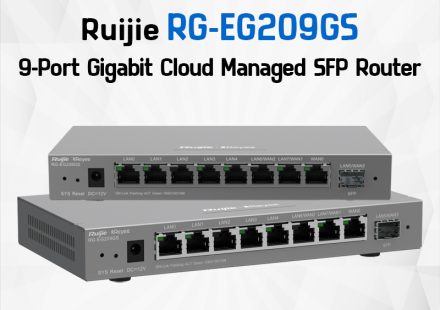 ภาพสินค้า RG-EG209GS Ruijie Reyee 9-Port Gigabit Cloud Managed SFP Router ร้าน 108OA Online Shop