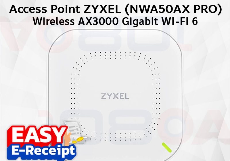 ภาพสินค้า ZYXEL NWA50AX / NWA90AX PRO ตัวขยายสัญญาณ WiFi 6 AX3000 Access Point NebulaFlex PoE ร้าน 108OA Online Shop