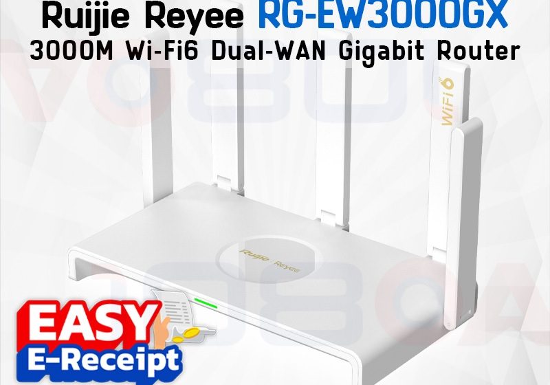 ภาพสินค้า RG-EW3000GX PRO Ruijie Reyee 3000M Wi-Fi 6 Dual-WAN Gigabit Router Mesh ศูนย์ไทย 3 ปี ร้าน 108OA Online Shop