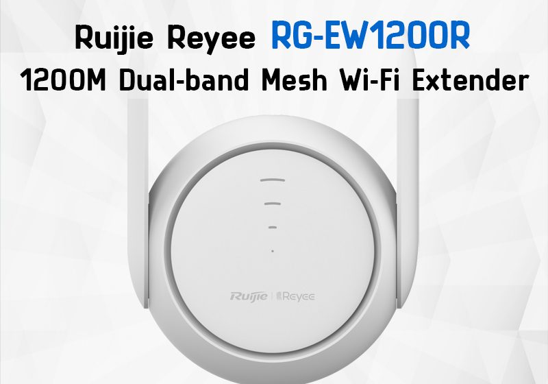 ภาพสินค้า RG-EW1200R Ruijie Reyee 1200M Dual-band Mesh Wi-Fi Extender ประกันศูนย์ไทย 3 ปี ร้าน 108OA Online Shop