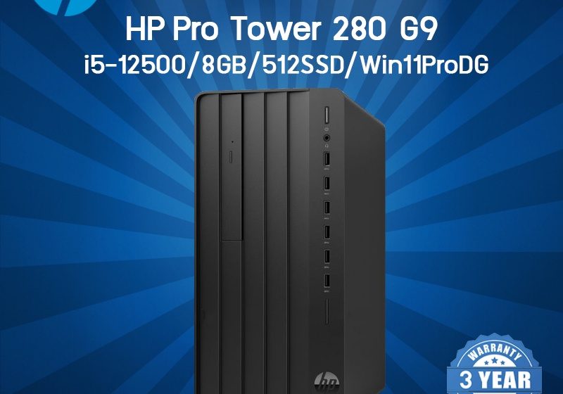 ภาพสินค้า Computer PC HP Pro Tower 280 G9/ i5-12500/8GB/512SSD/Win11ProDG (734U7PA#AKL) ร้าน 108OA Online Shop