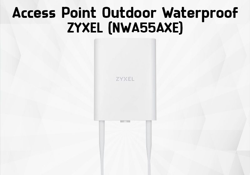 ภาพสินค้า ZYXEL NWA55AXE Wireless AX1775 WiFi 6 NebulaFlex Outdoor Access Point (antenna included) ร้าน 108OA Online Shop