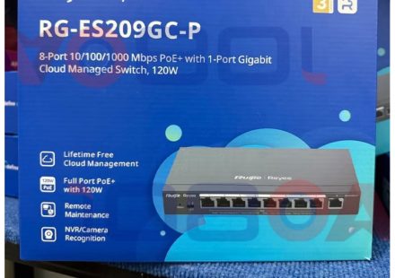 ภาพสินค้า Ruijie Reyee RG-ES209GC-P 9-Port 120W Gigabit Cloud Managed PoE Switch รับประกัน 3 ปี ร้าน 108OA Online Shop