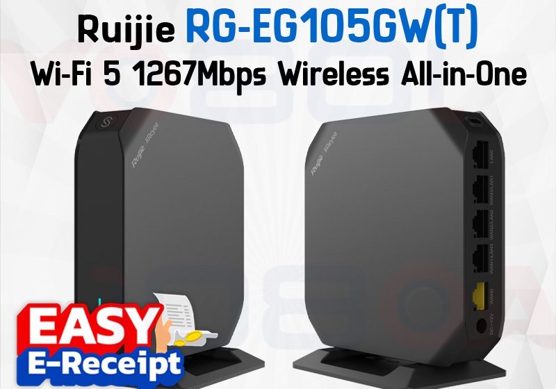 ภาพสินค้า RUIJIE Reyee RG-EG105GW(T) Wi-Fi 5 1267Mbps Wireless All-in-One Business Router ประกันศูนย์ไทย ร้าน 108OA Online Shop