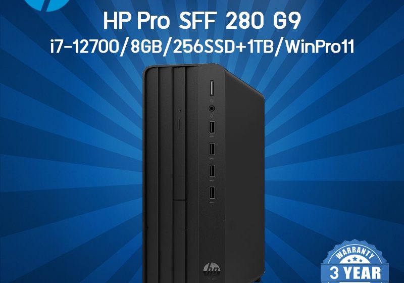 ภาพสินค้า Computer PC HP Pro SFF 280 G9 i7-12700/8GB/1TB + 256GB SSD/Win11Pro (732X6PA#AKL) ร้าน 108OA Online Shop