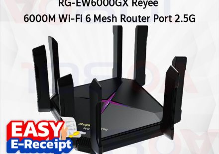 ภาพสินค้า RG-EW6000GX Ruijie Reyee Wi-Fi 6 6000Mbps 2.5G Port Gigabit Mesh Router WITH 2.5G PORT ประกัน 3 ปี ร้าน 108OA Online Shop