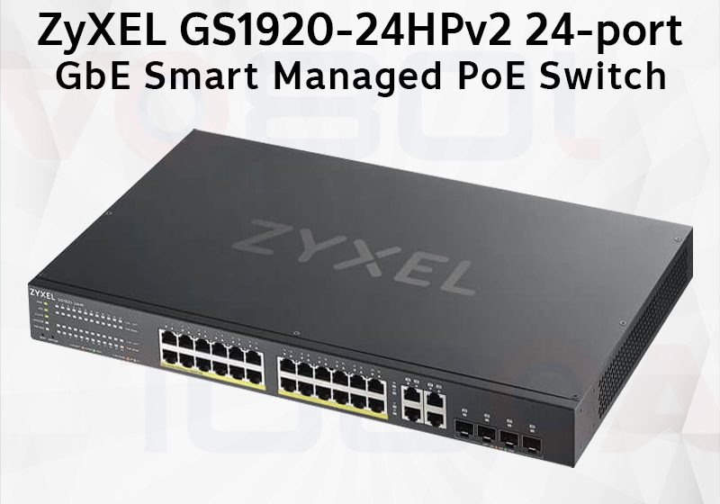 ภาพสินค้า ZYXEL GS1920-8HPV2 / GS1920-24HPV2 / GS1920-48HPv2 Gigabit Smart Managed PoE Switch SFP ร้าน 108OA Online Shop