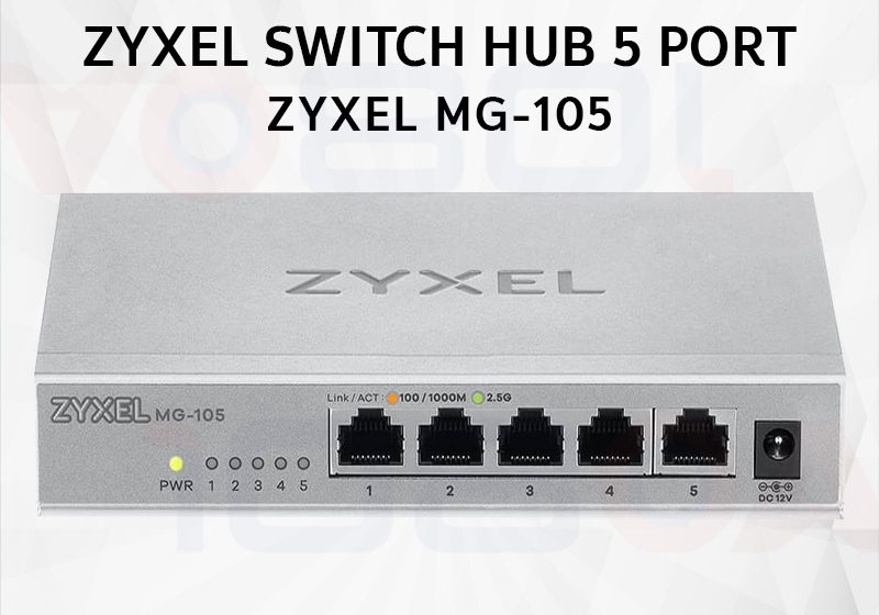 ภาพสินค้า Gigabit Switching Hub 5 Port ZYXEL MG-105 (8) ร้าน 108OA Online Shop