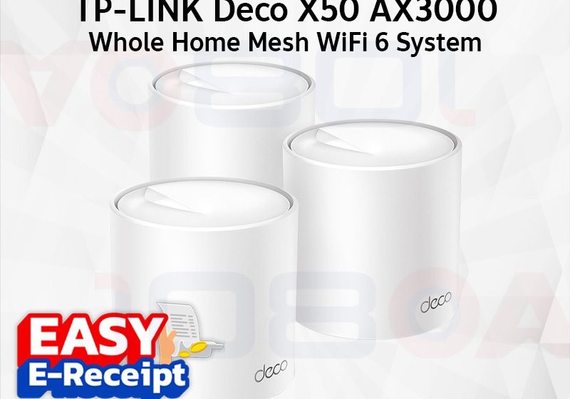 ภาพสินค้า TP-Link Deco X50 AX3000 Whole Home Mesh Wi-Fi 6 System ประกันศูนย์ LT ร้าน 108OA Online Shop