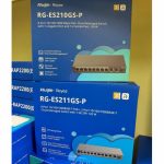 ภาพสินค้า RG-ES210GS-P / RG-ES211GS-P Ruijie Reyee Gigabit Smart Cloud Managed PoE Switch ประกันศูนย์ ร้าน 108OA Online Shop