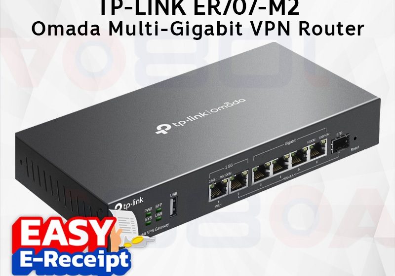 ภาพสินค้า TP-LINK ER707-M2 Omada VPN Router Multi-Gigabit รับประกัน LT ร้าน 108OA Online Shop