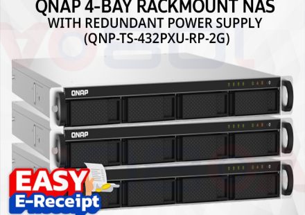 ภาพสินค้า QNAP NAS TS-432PXU-RP-2G อุปกรณ์จัดเก็บข้อมูลบนเครือข่าย ประกันศูนย์ 3 ปี ส่งด่วน สั่งเลย By 108OA ร้าน 108OA Online Shop