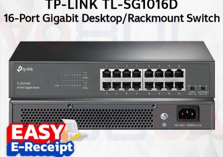ภาพสินค้า TP-LINK TL-SG1016 / TL-SG1016D 16-Port Gigabit Desktop Rackmount Switch ประกันศูนย์ Lifetime ร้าน 108OA Online Shop