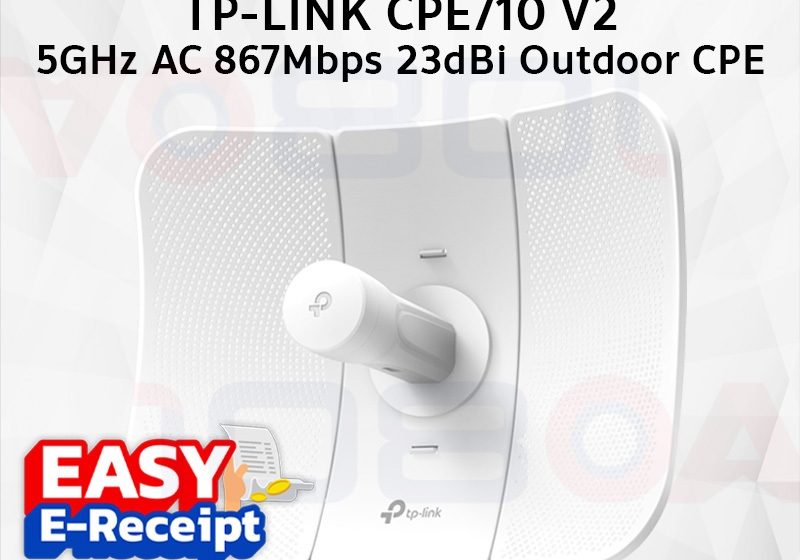 ภาพสินค้า TP-Link CPE710 V2.4 Wi-Fi ยิงไกล 30km 5GHz Outdoor Access Point / ใหม่ Beam Bridge 5 UR KIT ร้าน 108OA Online Shop