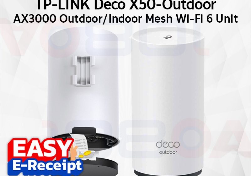 ภาพสินค้า TP-Link Deco X50-Outdoor AX3000 Outdoor/Indoor Mesh Wi-Fi 6 ใช้งานภายนอก IP65 กันน้ำกันฝุ่น ร้าน 108OA Online Shop