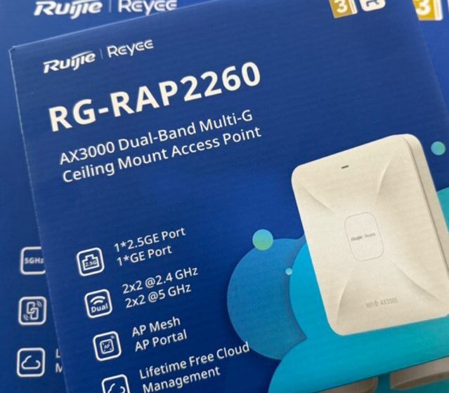 ภาพสินค้า Ruijie Reyee RG-RAP2260 AX3000 2.97Gbps 2.5GE Multi-G Wi-Fi 6 Wireless Access Point ประกัน3ปี ร้าน 108OA Online Shop