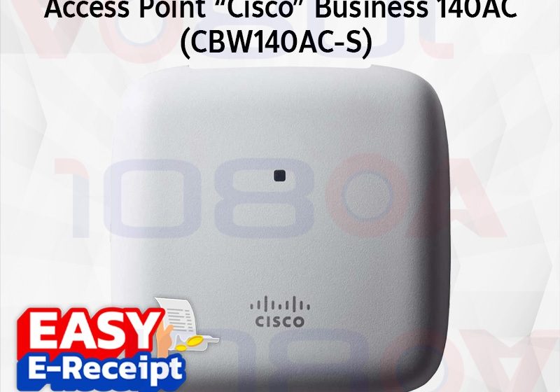 ภาพสินค้า Cisco CBW140AC-S Dual-Band AC1200 Access Point รองรับ PoE ใช้ในองค์กร โรงแรม ร้านค้า ประกันศูนย์ไทย ร้าน 108OA Online Shop