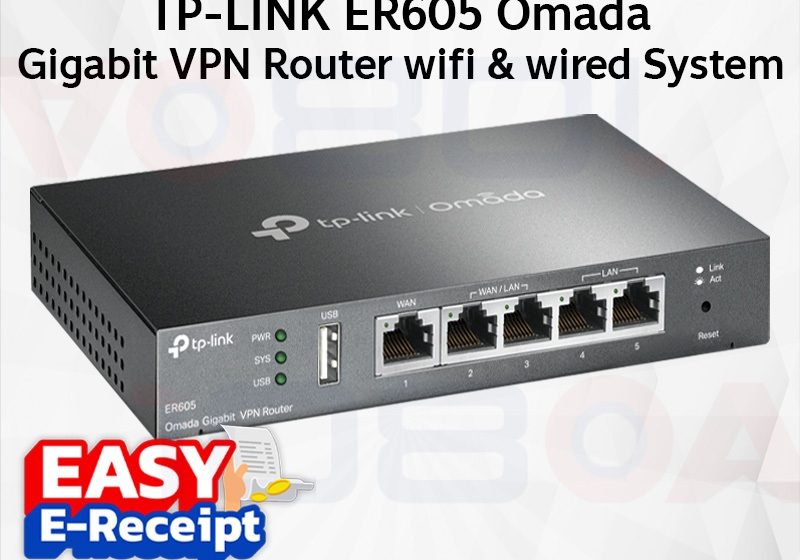 ภาพสินค้า TP-LINK ER605 / ER605W V2.3 Omada Gateway WiFi AC1200 เราเตอร์ VPN Load Balance 3 WAN ประกันศูนย์ ร้าน 108OA Online Shop