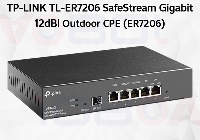 ภาพสินค้า TP-LINK ER7206 V2.3 Omada Multi-WAN Load Balance VPN Gateway Router รองรับ 5 WAN ประกันศูนย์ ร้าน 108OA Online Shop