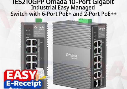 ภาพสินค้า TP-LINK IES210GPP IES206GPP IES208G Omada Gigabit Industrial Easy Managed PoE Switch *ไม่แถมADAPTER ร้าน 108OA Online Shop