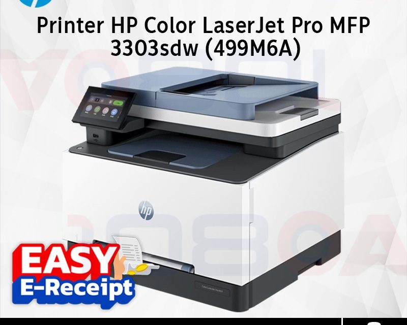 ภาพสินค้า HP Color LaserJet Pro MFP 3303sdw 499M6A ประกันศูนย์ 3 ปี ร้าน 108OA Online Shop