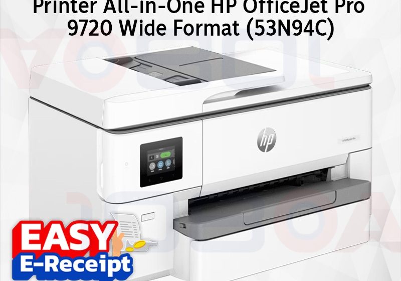 ภาพสินค้า HP OfficeJet Pro 9720 / 9730 A3 Wide Format Printer All-in-One Printer ICT ข้อ44 พร้อมหมึกแท้ ร้าน 108OA Online Shop
