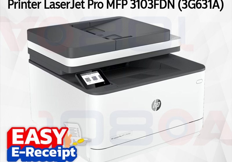 ภาพสินค้า HP Printer LaserJet Pro MFP 3103FDN (3G631A) ประกันศูนย์ 3 ปี ส่งด่วน สั่งเลย By 108OA ร้าน 108OA Online Shop