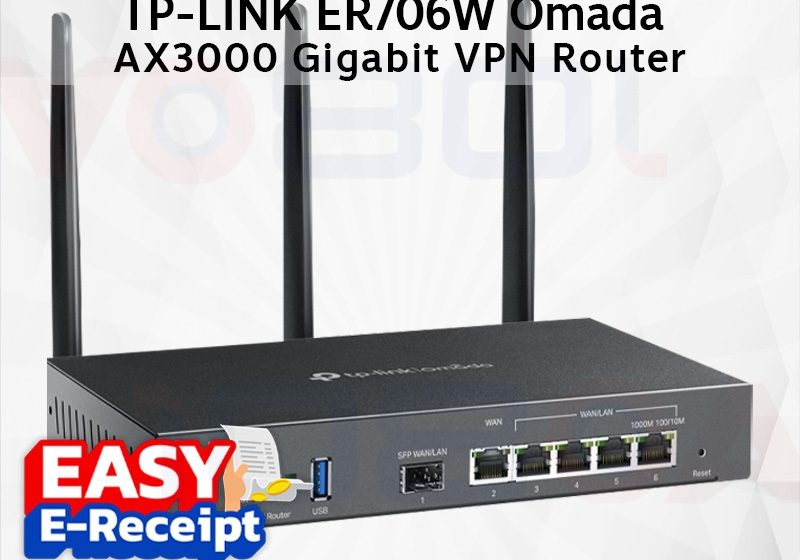 ภาพสินค้า TP-LINK ER706W Omada AX3000 Gigabit VPN Router ประกันศูนย์ไทย ร้าน 108OA Online Shop