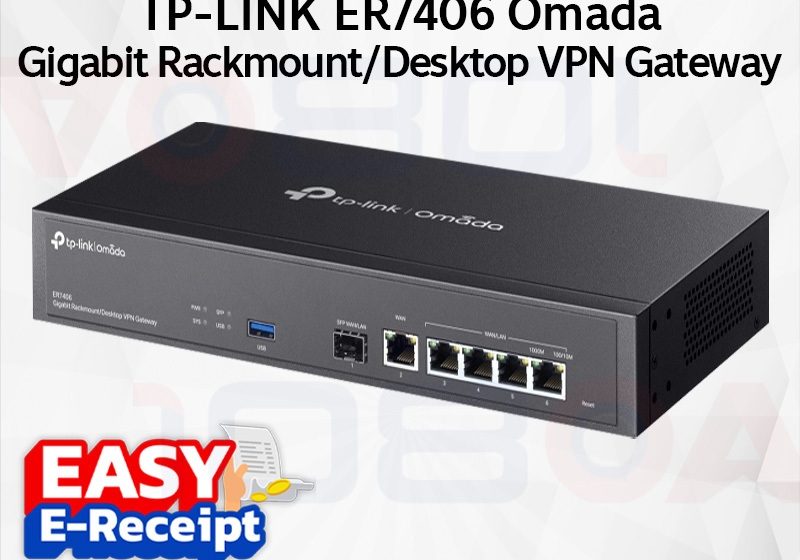 ภาพสินค้า TP-LINK ER7406 Omada Gigabit Rackmount/Desktop VPN Gateway ประกันศูนย์ Lifetime ร้าน 108OA Online Shop