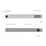 ภาพสินค้า ประกันศูนย์ไทย USW-Aggregation Ubiquiti 8-port Layer 2 switch made for 10G SFP+ connections ร้าน 108OA Online Shop