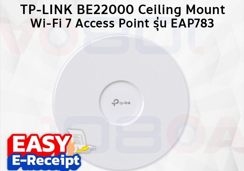ภาพสินค้า TP-Link EAP723 / EAP772 / EAP773 / EAP783 Ceiling Mount Outdoor Tri-Band Wi-Fi 7 Access Point ร้าน 108OA Online Shop