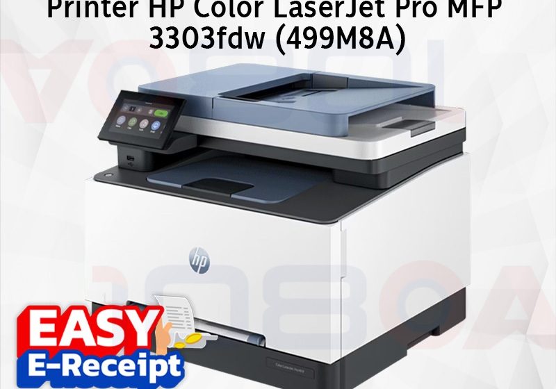 ภาพสินค้า HP Color LaserJet Pro MFP 3303FDW / 4303fdw 5HH67A 499M8A ประกันศูนย์ 3 ปี onsite ร้าน 108OA Online Shop
