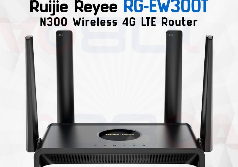 ภาพสินค้า Ruijie Reyee RG-EW300T เราเตอร์ Wi-Fi 4G ใส่ซิม N300 Wireless LTE Router ประกัน 3 ปี ร้าน 108OA Online Shop