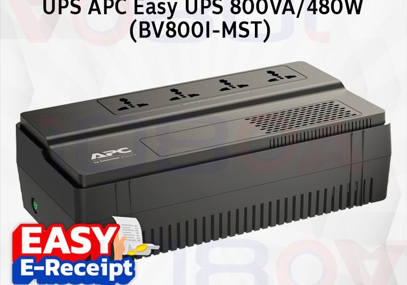 ภาพสินค้า APC Easy UPS BV800I‑MST 800VA/480Watt Universal Outlet 230V ประกันศูนย์ 2 ปี ร้าน 108OA Online Shop