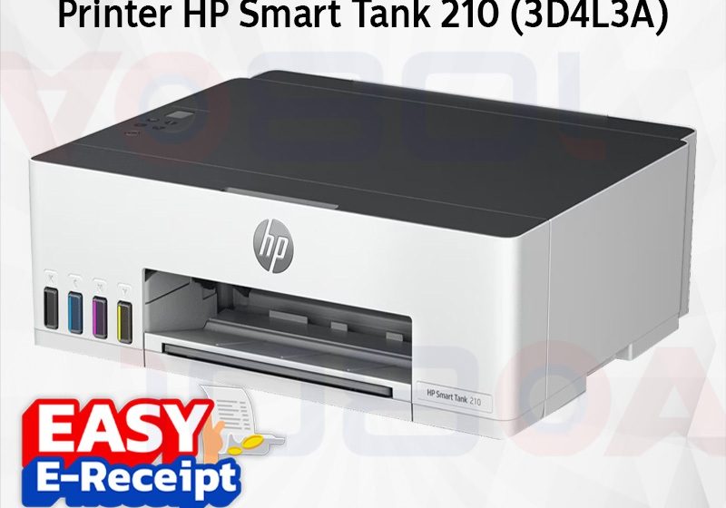 ภาพสินค้า HP Smart Tank 210 Printer 3D4L3A ประกันศูนย์ 2 ปี ส่งด่วน สั่งเลย By 108OA ร้าน 108OA Online Shop