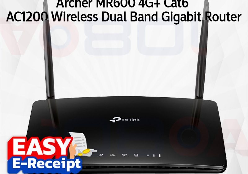 ภาพสินค้า TP-Link Archer MR600 V5.4 เราเตอร์ใส่ซิม 4G+ Cat6 AC1200 WiFi AC1200 เล่นเกม สตรีม 4K Router ร้าน 108OA Online Shop