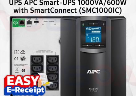ภาพสินค้า APC SMC1000I-C / SMV1000I-MS 1000VA 600W 700W Smart Easy UPS LCD 230V เครื่องสำรองไฟ 3 ปี Onsite ร้าน 108OA Online Shop