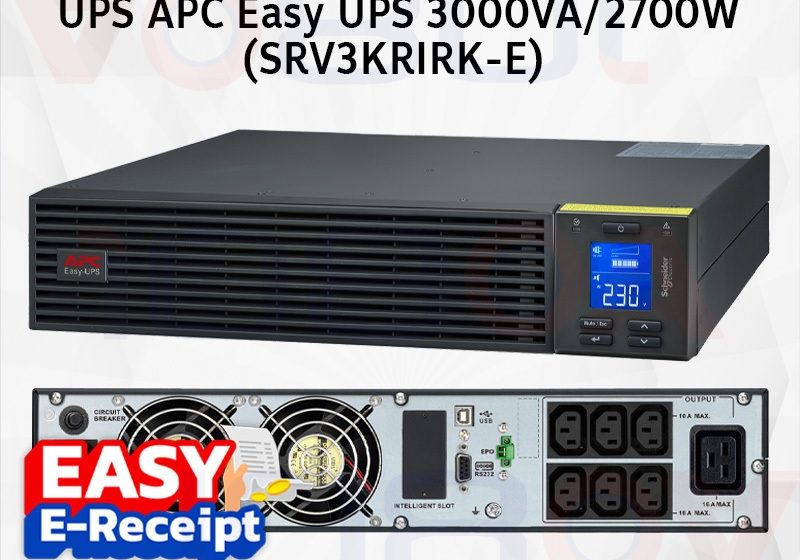 ภาพสินค้า APC SRV3KRIRK-E / SRV3KRILRK-E UPS On-Line SRV RM 3000VA 2700Watt 230V Rack with RailKit ศูนย์ 2 ปี ร้าน 108OA Online Shop