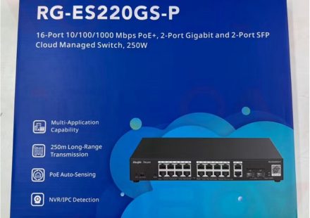 ภาพสินค้า RG-ES220GS-LP / RG-ES220GS-P V2 Ruijie Reyee 20-Gigabit Port Smart Cloud Managed PoE Switch ร้าน 108OA Online Shop
