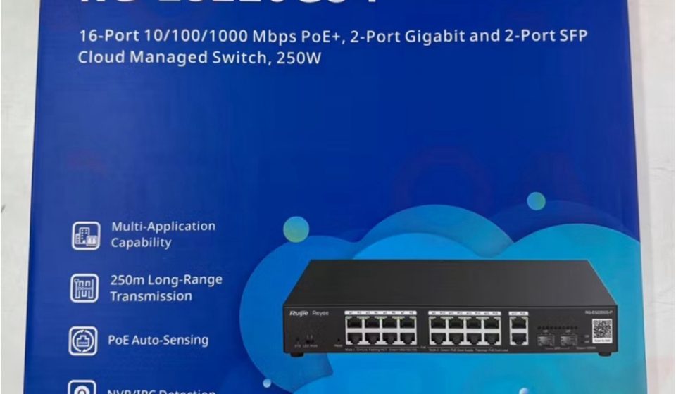 ภาพสินค้า RG-ES220GS-LP / RG-ES220GS-P V2 Ruijie Reyee 20-Gigabit Port Smart Cloud Managed PoE Switch ร้าน 108OA Online Shop