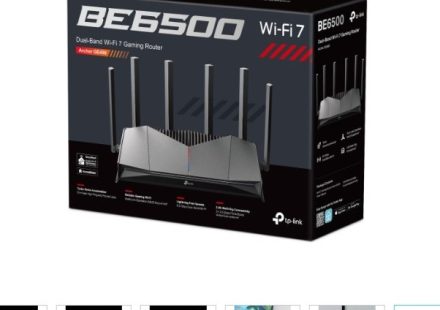 ภาพสินค้า TP-Link Archer GE400 / BE400 WiFi 7 Gaming Router BE6500 Dual-Band เราเตอร์สำหรับเล่นเกม ประกันศูนย์ ร้าน 108OA Online Shop