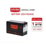 ภาพสินค้า ZIRCON 12V 7.8Ah / 12V 9Ah แบตเตอรี่แห้ง Maintenance Free Battery UPS ไฟฉุกเฉิน ประกัน 1 ปี ร้าน 108OA Online Shop