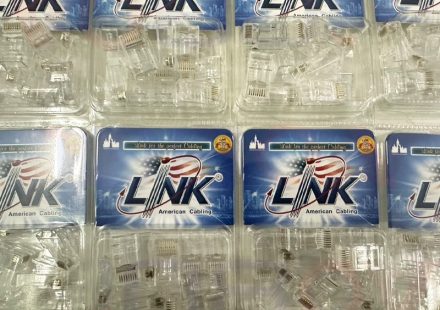ภาพสินค้า LINK ใหม่ US-1002AA หัวแลน CAT6 RJ45 MODULAR PLUG (10หัว/PACK) ตัวผู้ US-1002 US-9106 ร้าน 108OA Online Shop